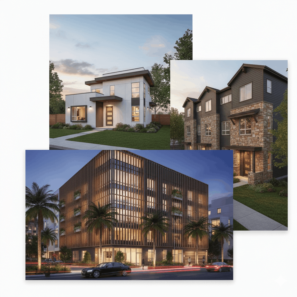 Real estate photo editing